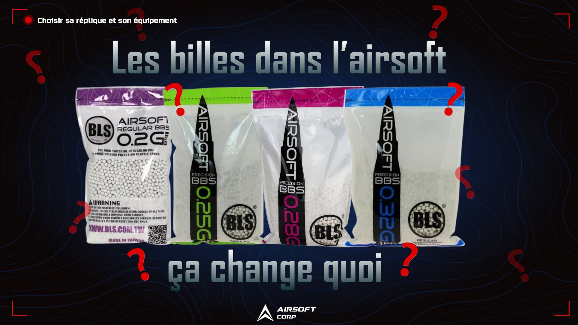 Les billes dans l'airsoft, ca change quoi ?
